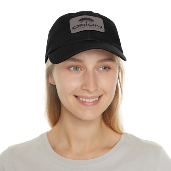 Orion Hat with Leather Patch Astronomy Hat - Image 5