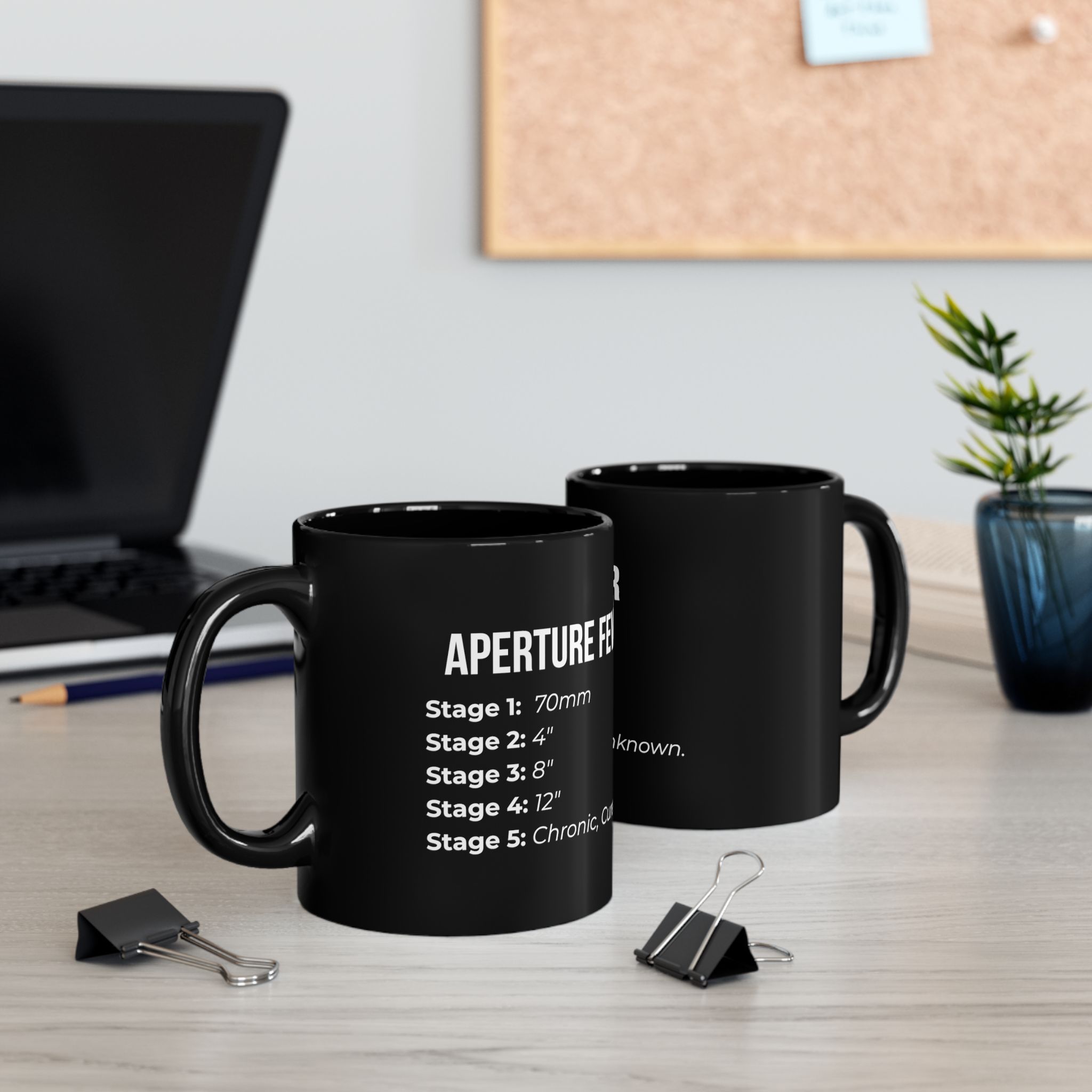 Aperture Fever Mug – Funny Astronomy Gift for the Telescope Obsessed | What Stage Are You? - Image 4