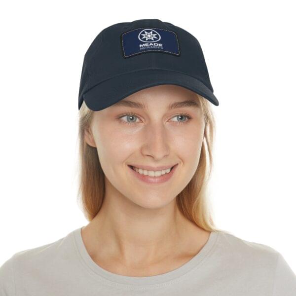 Meade Instruments Hat with Leather Patch (Rectangle) - Image 4