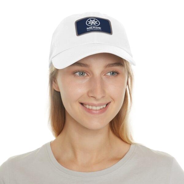 Meade Instruments Hat with Leather Patch (Rectangle) - Image 11